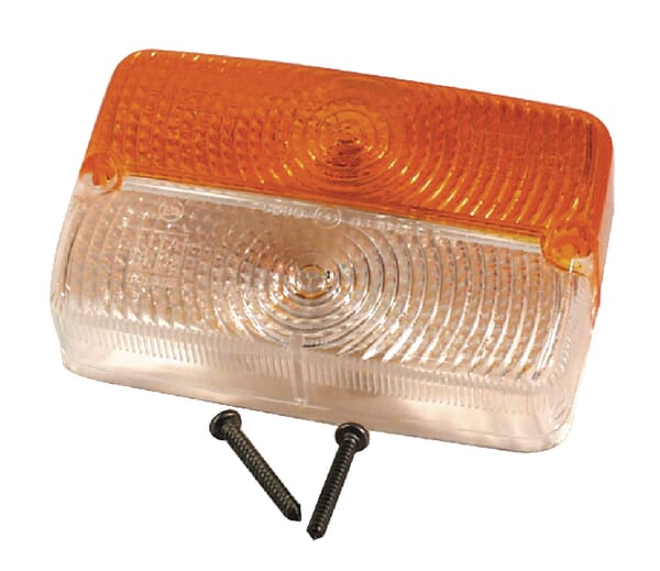 Lygteglas, front Cobo - John Deere, 03104020: Linser til retningslamper.