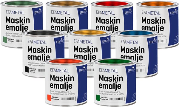 Maling Husqvarna, grå 3/4 l - 10001706901 - maskinemalje.