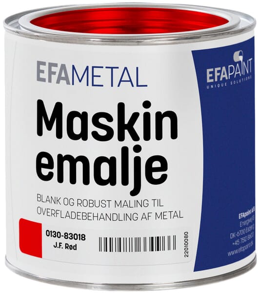 Maskinemalje 3/4 ltr., Georgingul RAL 1033, Varenr: 10009419701