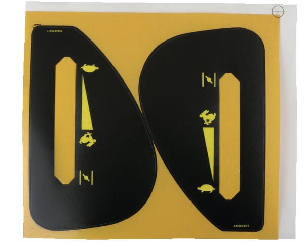 Sticker - Castelgarden - KlistermærkeroversigtOE - 1143567541