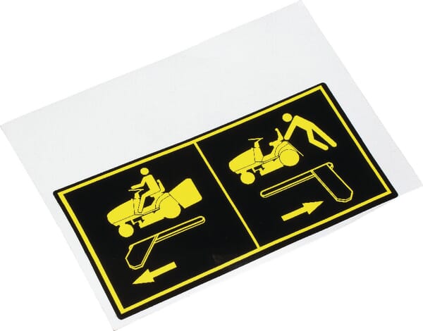 Hydro sticker - Castelgarden: Klistermærkeroversigt OE 1143614510
