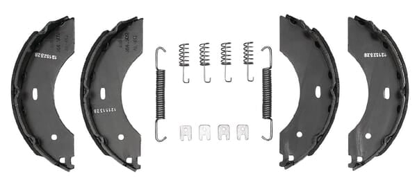 Bremsebakke, sæt - AL-KO - Bremse klodse kit - 1213890
