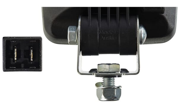 Arbejdslampe Ultra Beam JD, H3, firkantet, nr: 1GA007506001.