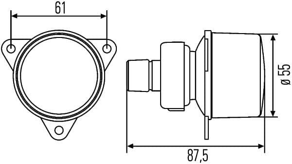 Indikatorlampe - John Deere - Indikatorlampe - 2BA008221001