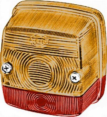 Baglygte, Hella, John Deere, 84x84mm: 2SW003014131