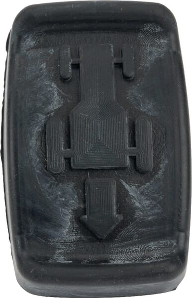 Reserve pedal cover, Castelgarden, Pedal gummioverviewOE: 3251102750