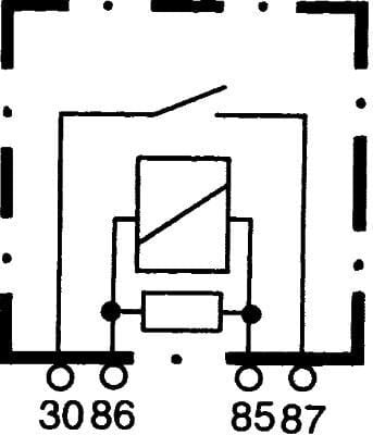 Relæ - John Deere - Relæ Hella - 4RA007793041