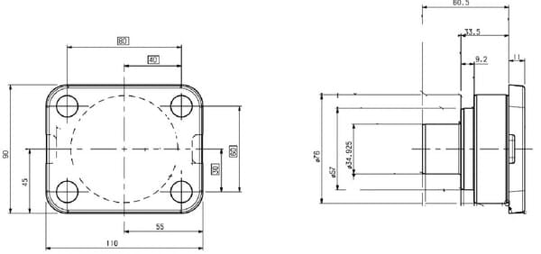 Styring drejetap - John Deere: Kingpin Spicer Dana 7500670901