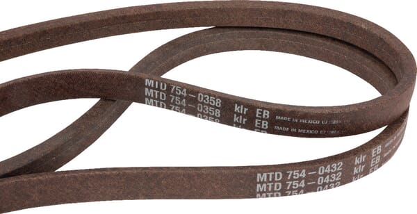 Kileremssæt 754-0360 - MTD - Kileremme oversigt - 7530528