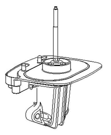 Luftfilter bundplade Briggs & Stratton - Base luftrenser 798514.