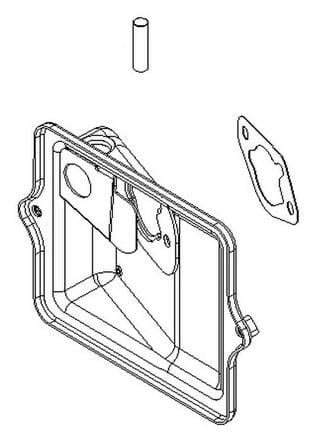 Bundluftfilter - Briggs & Stratton - Base luftrenser - 799776