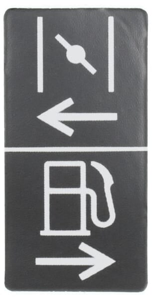 Choker mærke - Honda - KlistermærkeroversigtOE - 87528Z4M000