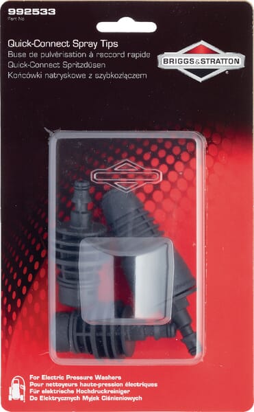 Quick Connect Spray Tips Electric - Briggs & Stratton - 992533