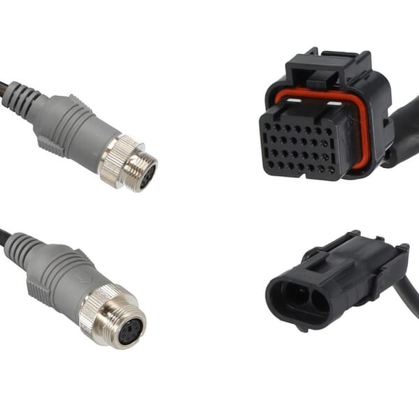 Adapterkabel JD 4640 - CAS66315KR: Forbindelse til 2 kameraer.