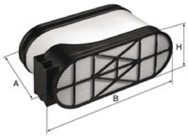 Luftfilter element - John Deere - Luftfiltre - CP33300