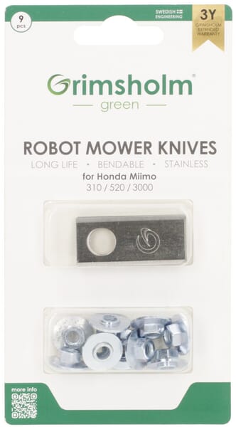 Knive, 9 stk, til Honda Miimo, item nr: FGP114.