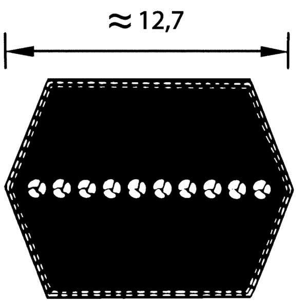 Dobbeltkilerem AA95: MTD - Kilerem dobbelte AA Kram - FGP420960