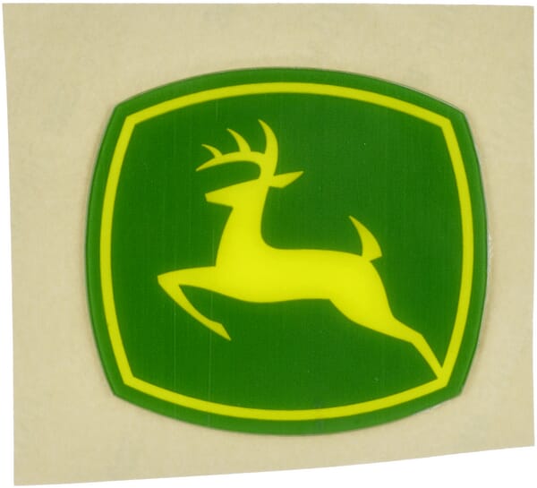Mærkat: Label Trademark, springende hjort - JD5739