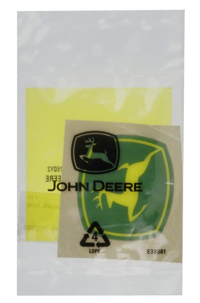 Mærkat: Label Trademark, springende hjort - JD5739