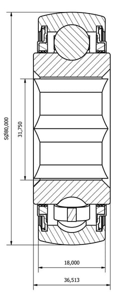 Leje - John Deere - OEM-lejer, der passer til (OE) - NWB09544