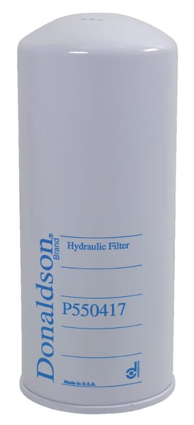 John Deere Hydraulikfilter: P550417 - Donaldson spin-on-filter.