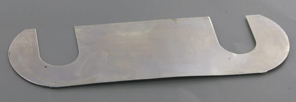 Sims til knivholder 0,5mm - John Deere: Knivføringsplade OE - RS1271